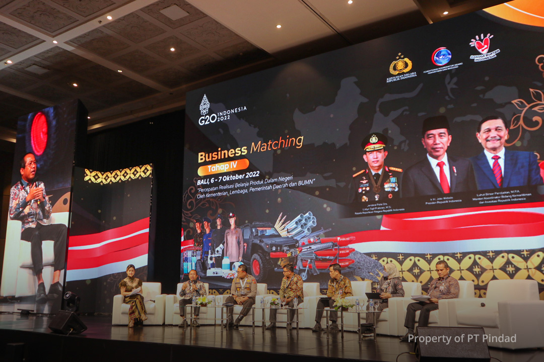 Dirstranis Pindad Menjadi Narasumber pada Business Matching Tahap IV, Dukung Komitmen Pembelian Dalam Negeri